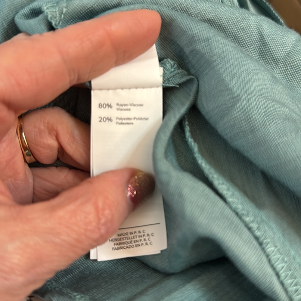 CUPSHE Ruffled Hem Faux Wrap Dress - Picture 14 of 14